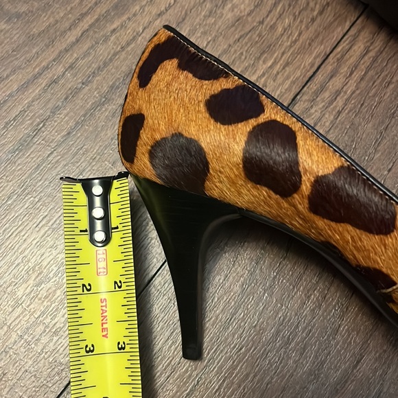 Talbots cow hide Leopard pump 8.5 - Picture 7 of 7